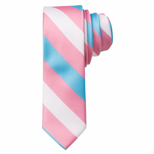Pride Neckties Trans 58" x 2"