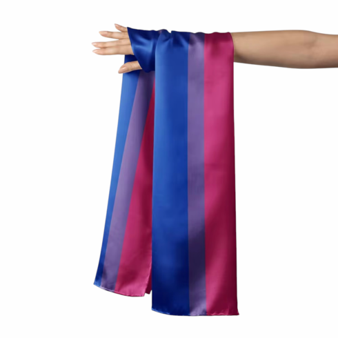Pride Scarf/Sash Bi 53"