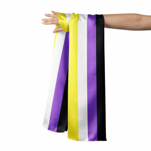 Pride Scarf/Sash Non-Binary 53"