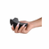 Pulse Galaxie Rechargeable Silicone Clitoral Stimulator with Remote Black 4" Silicone App
