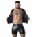 Punch Hole Leatherette Vest Black/Blue