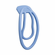 Pussy Maker Fufu Clip Feminizing Device Blue Adjustable TPE/TPR/ABS