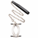 Pussy Tugger Adjustable Pussy Clamp with Leash Silver Iron