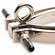 Pussy Tugger Adjustable Pussy Clamp with Leash Silver Iron