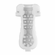 Quantum X Rechargeable Stroker Black/White 12.7" TPE/TPR/ABS