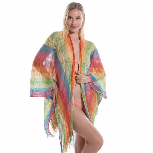 Rainbow Cover Up Rainbow One Size