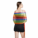 Rainbow Striped Scarf Rainbow