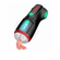 Raven Shadow Sinner Rechargeable Multi Function Masturbator - Black