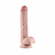Real Skin Series Dildos Beige 9" TPE/TPR/ABS