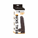 Real Skin Series Dildos Dark Brown 7.5" TPE/TPR/ABS