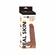 Real Skin Series Dildos Light Brown 7.5" TPE/TPR/ABS