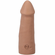 Realistic Cock Ultraskyn Removable Vac-U-Lock Suction Cup Brown 5" TPE/TPR/ABS