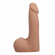 Realistic Cock Ultraskyn Removable Vac-U-Lock Suction Cup Brown 7" TPE/TPR/ABS