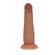 RealRock Dual Layered Silicone Realistic Sliding Skin Dildo 6" Caramel