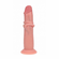 RealRock Dual Layered Silicone Realistic Sliding Skin Dildo 7" Beige