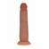 RealRock Dual Layered Silicone Realistic Sliding Skin Dildo 7" Caramel