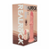 RealRock Dual Layered Silicone Realistic Sliding Skin Dildo 8" Beige