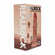 RealRock Dual Layered Silicone Realistic Sliding Skin Dildo 8" Caramel