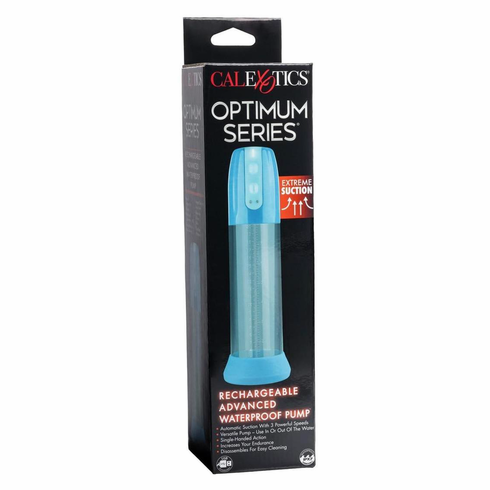 Rechargeable Advanced Waterproof Pump Blue 7.5"