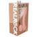 Rechargeable Silicone Dual Layered Vibrating Curved Dildo with Weighted Balls Silicone 6" Beige