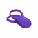 Rechargeable Silicone Dual Support Cock Ring Blue One Size Silicone