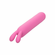 Rechargeable Silicone Flicker Rabbit Vibrator Pink 5.5" Silicone