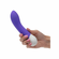 Rechargeable Silicone G Vibrator Purple 7" Silicone