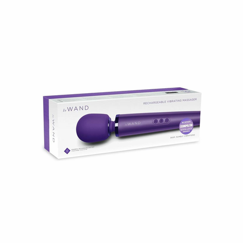 Rechargeable Silicone Massager Purple 13" Silicone