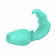 Rechargeable Silicone Mini Vibe Aquarius Light Blue 3.8" Silicone