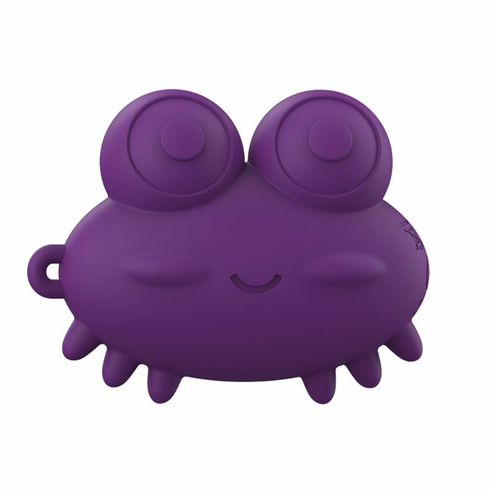 Rechargeable Silicone Mini Vibe Cancer Purple 2.4" Silicone