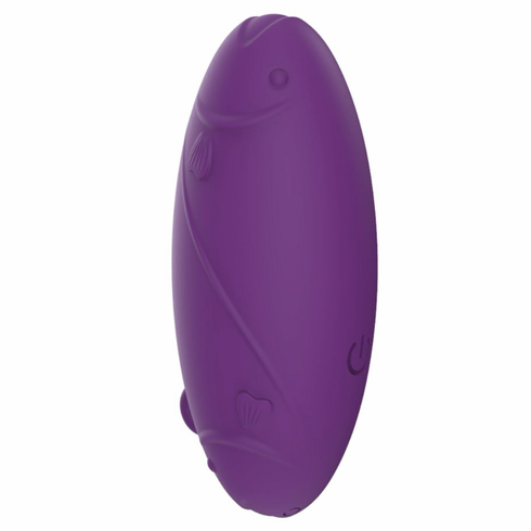 Rechargeable Silicone Mini Vibe Pisces Purple 3" Silicone