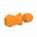 Rechargeable Silicone Mini Vibe Virgo Orange 4.4" Silicone