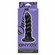 Rechargeable Silicone Rippled Probe Black 6.5" Silicone