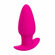 Rechargeable Silicone Tapered Probe Pink 3.5" Silicone