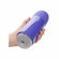Rechargeable Stroker with Vibration and Suction Purple 11" TPE/TPR/ABS App