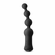 Renegade Quad Rechargeable Silicone Anal Massager Black 4.9" Silicone