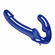 Revolver II Vibrating Strapless Strap-On Blue 10" TPE/TPR/ABS