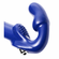 Revolver II Vibrating Strapless Strap-On Blue 10" TPE/TPR/ABS