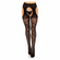 Rhiannon Lace Suspender Hose Black One Size Pantyhose
