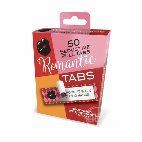 Romantic Tabs Couples Game - 50/pk Coupons/Scratch-Offs