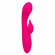 Rumble Duo Rechargeable Silicone Rabbit Vibrator Pink 9" Silicone