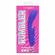 Rumble G Rechargeable Silicone Dual Vibrator Purple 9" Silicone