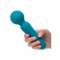 Rumble Rechargeable Silicone Wand  Blue 7.2" Silicone
