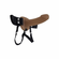 Selopa Our First Hollow Strap-On Brown 5.5" TPE/TPR/ABS