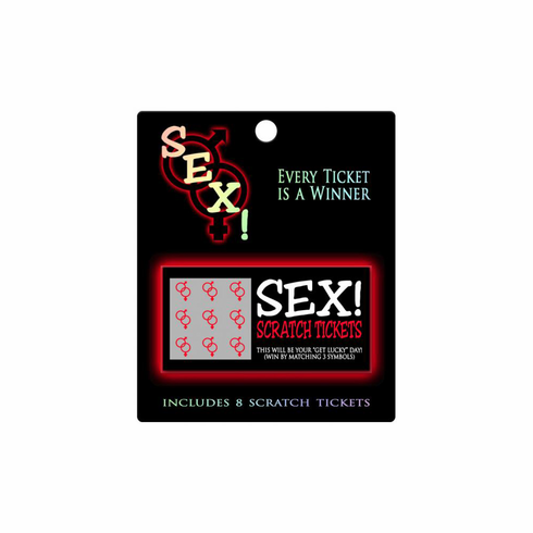 Sex! Scratch Tickets - 8/pk Coupons/Scratch-Offs