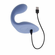 Shifting Gears Rechargeable Silicone Grind Pad Vibrator - Blue