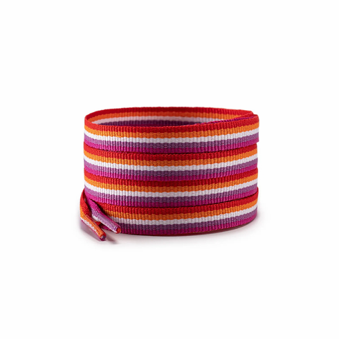 Shoe Laces Sunset Lesbian 48"