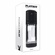 Side Piece Rechargeable Warming Sliding Stroker Black 10.6" TPE/TPR/ABS