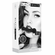 Silicone Bit Gag with Adjustable Bonded Leather Straps Black Adjustable Silicone