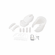 Silicone Chastity Cock Cage White One Size Silicone
